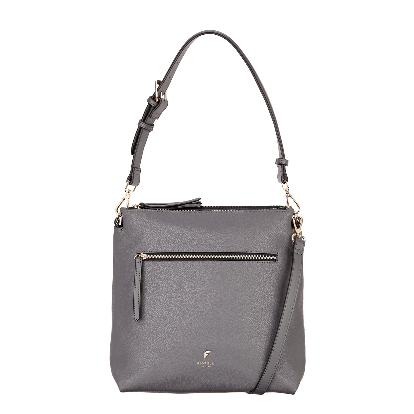 Fiorelli Elliot Crossbody Dual Strap Bag - Grey  - GREY