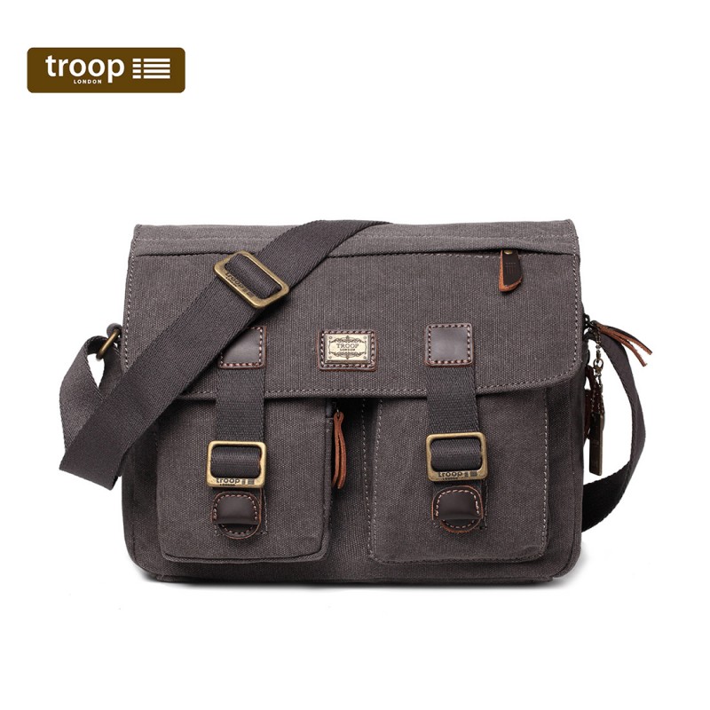 TROOP LONDON HERITAGE SMALL CANVAS MESSENGER BAG - Jehovah's Witness ...