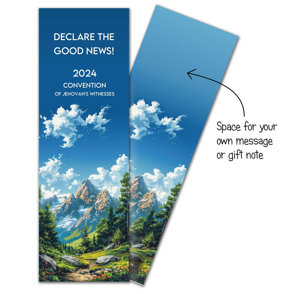 2024 Convention Bookmarks  - Select Pack Size