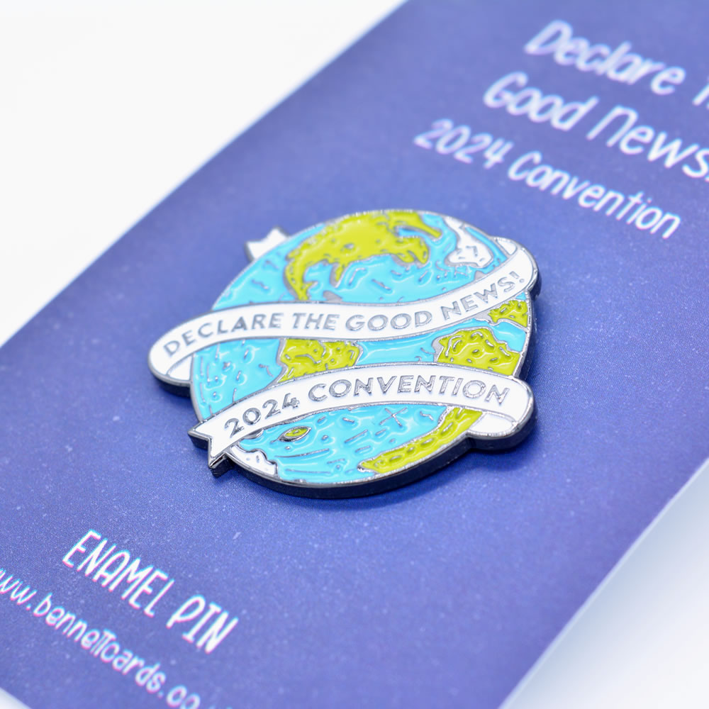 2024 Convention Enamel Pin Badge  - Individual