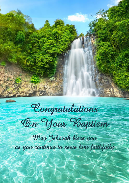 GREETING CARDS - BAPTISM 