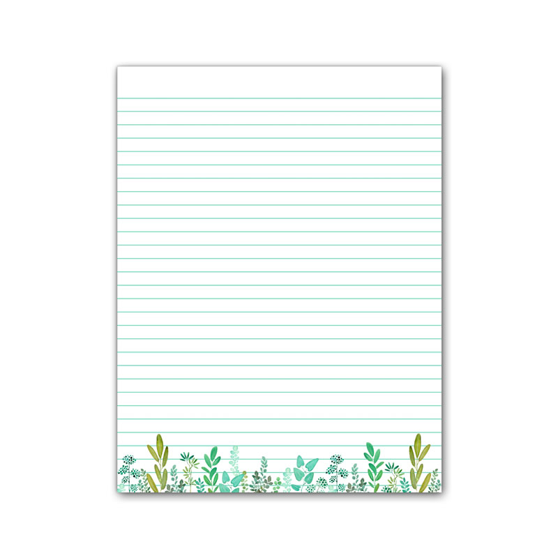 SECONDS Letter Writing Pad Design 2 Notepad Only Jehovah's