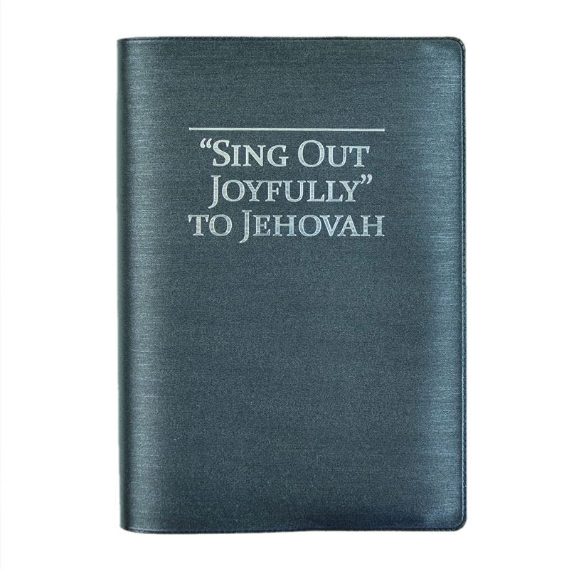SECONDS  - Song Book Cover - Coloured - Sing Out Joyfully to Jehovah  - SILVERSTONE / SILVER