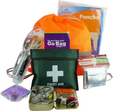 Emergency Starter Go Bag+Survival Tin 