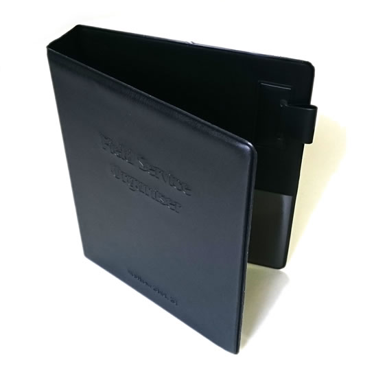 A6 Ring Binder Organiser  - Black