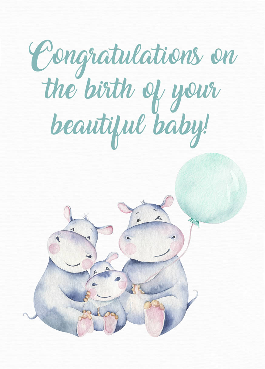 GREETING CARDS - NEW BABY 