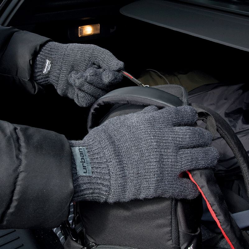 Thinsulate Gloves  - Charcoal - Large-XLarge