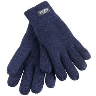 Junior Thinsulate Gloves  - NAVY