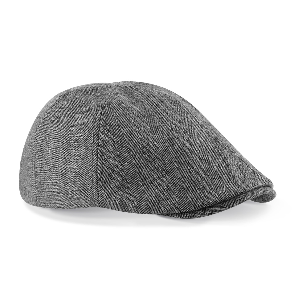 Wool Flat Cap  - GREY