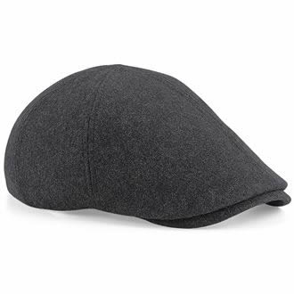 Melton wool ivy cap  - GREY