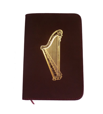 LEATHER COVER - SONG/REASONING/YPA (HARP)  - BURGUNDY