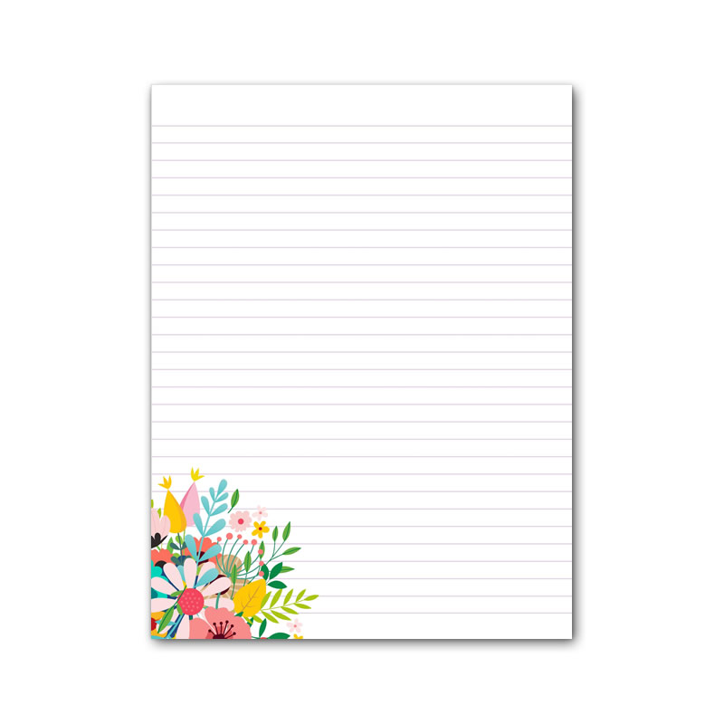 Letter Writing Pad - Design #1  - Notepad Only