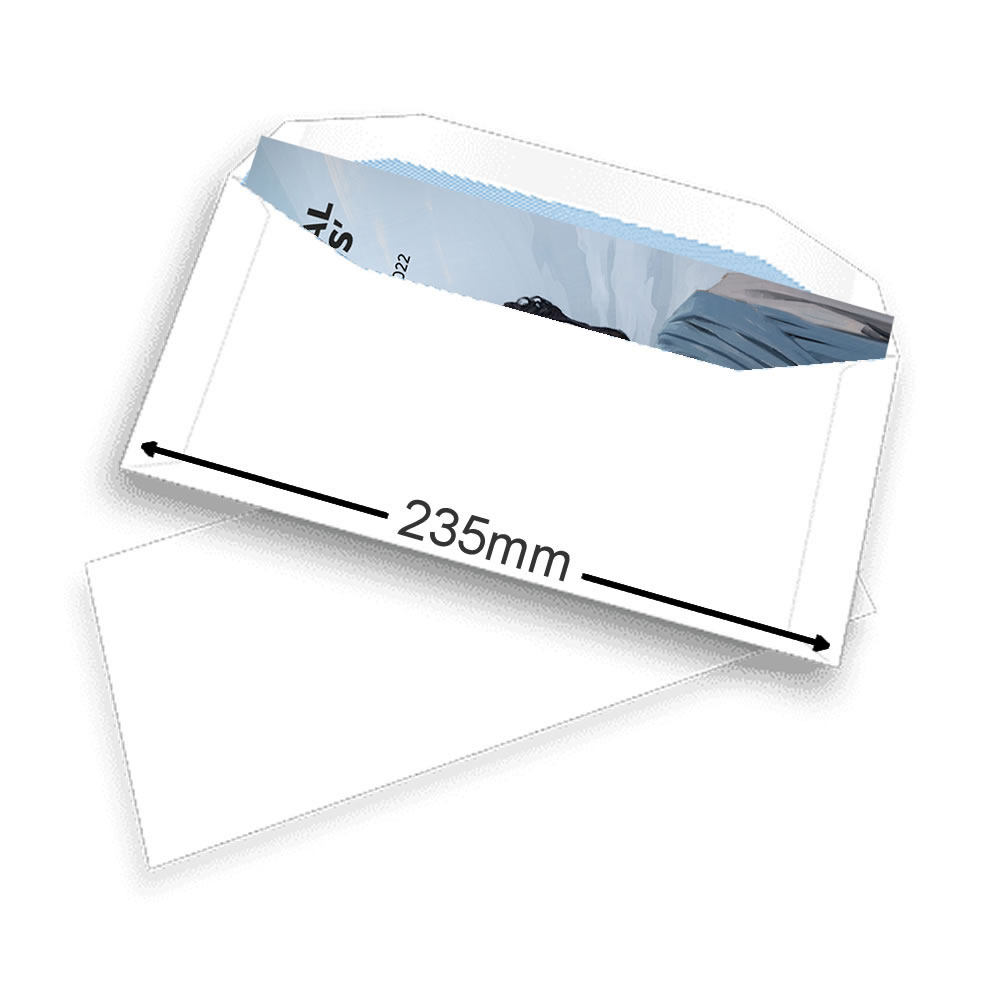 Envelopes For Tracts or Folded Magazines  - Pack Size