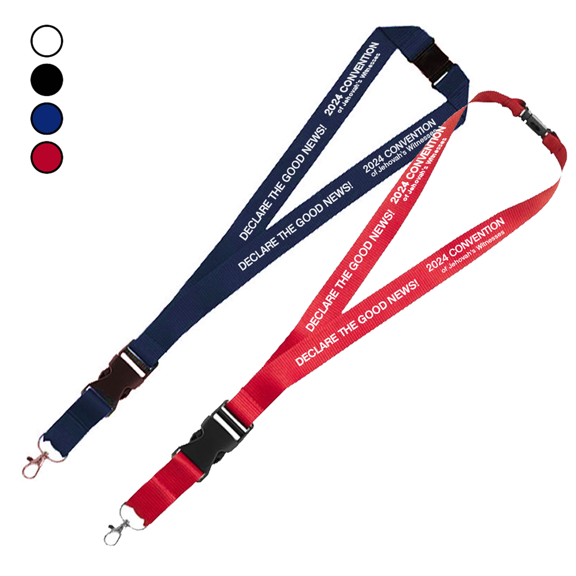 2024 Convention Lanyards - Badge Lanyard for Conventions 