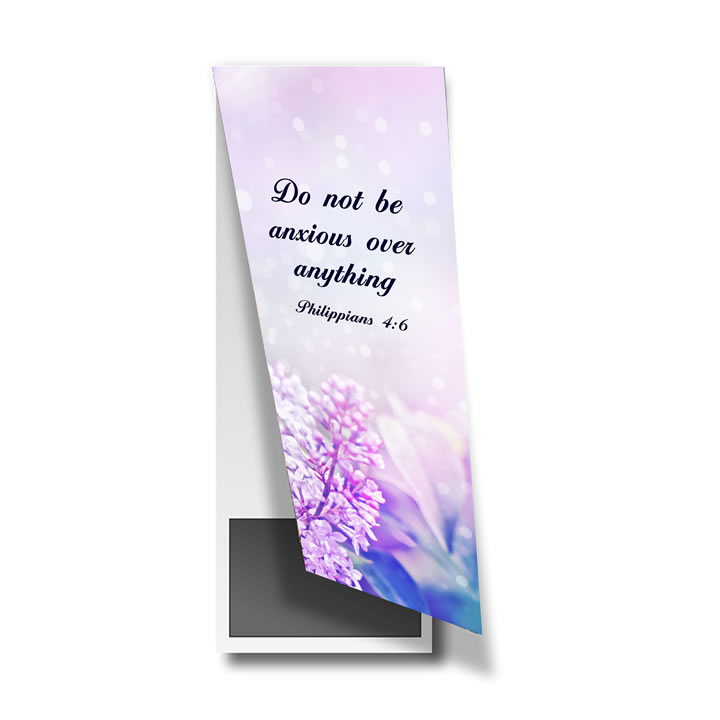 Magnetic Bookmarks - Philippians 4v6 