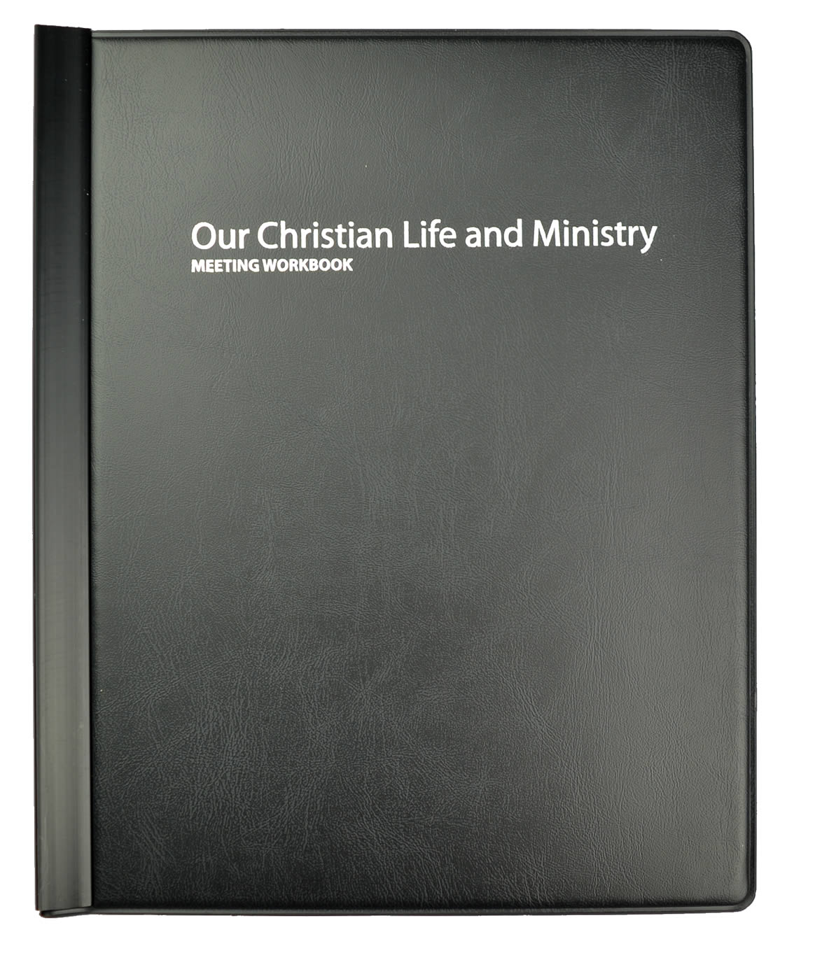Our Christian Life and Ministry Meeting Workbook Folder - BLACK  - BLACK