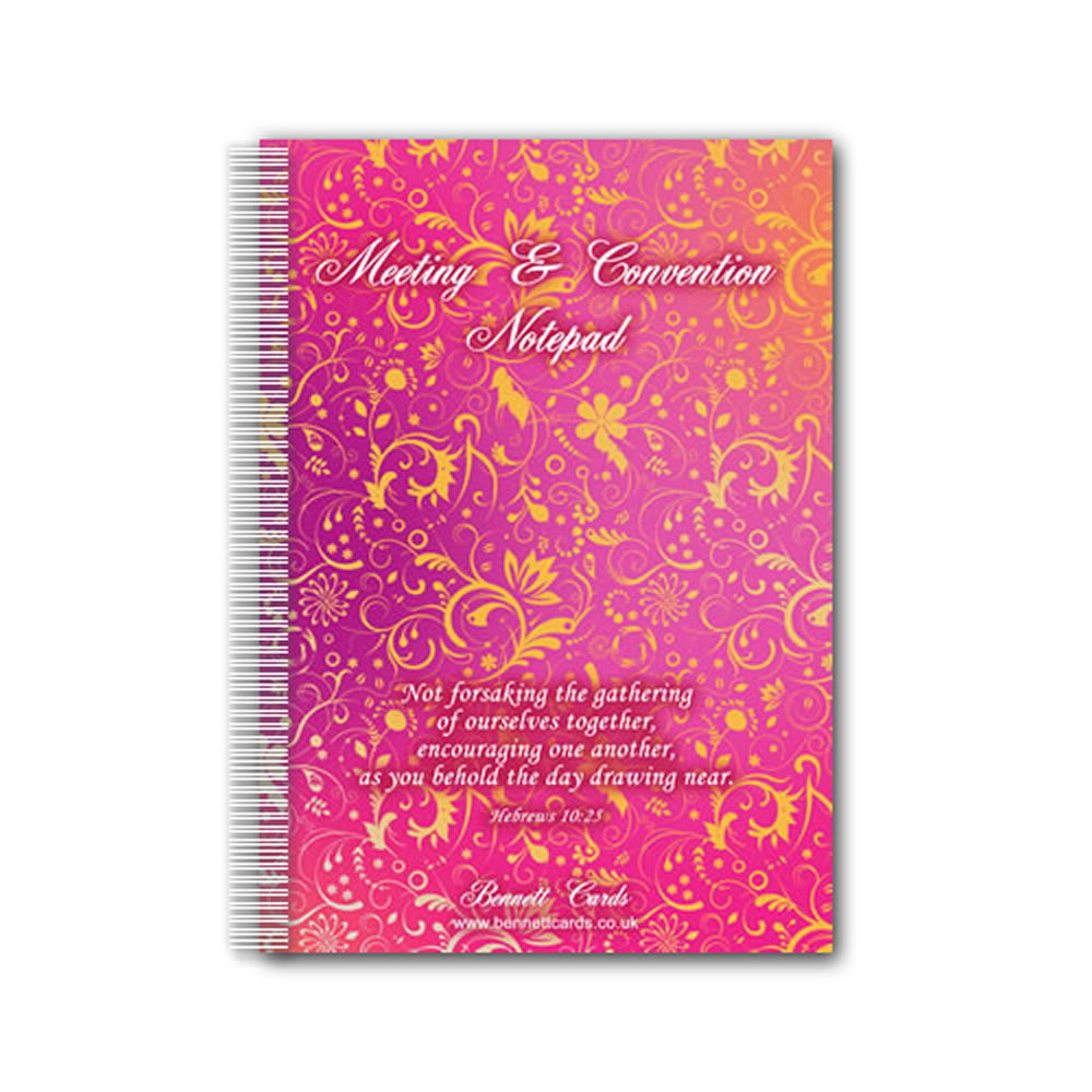 A6 Notepad 160 Page - PINK DESIGN  - A-PINK