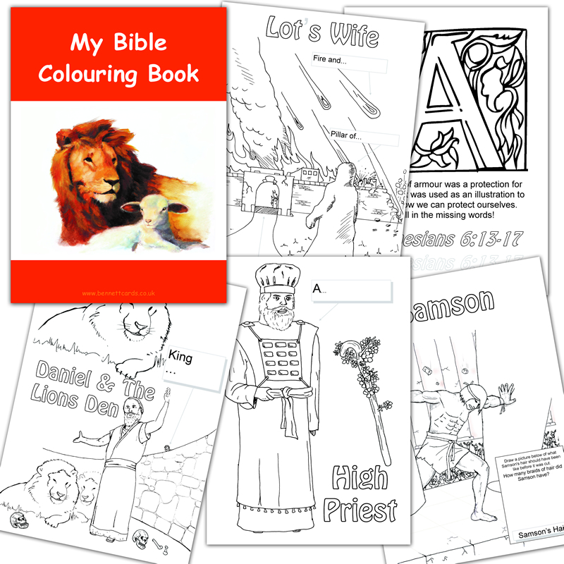 Bible Colouring Book - For Children 