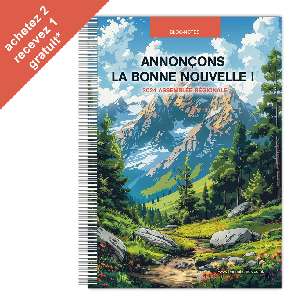 2024 Assemblee bloc-notes - disponible en français  - French Notepad