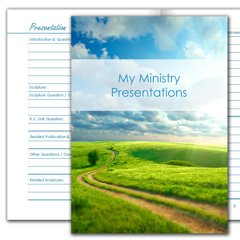 Ministry Presentations Planner 