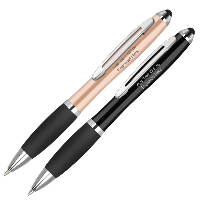 2024 Year Text Metal Pen  - BLACK