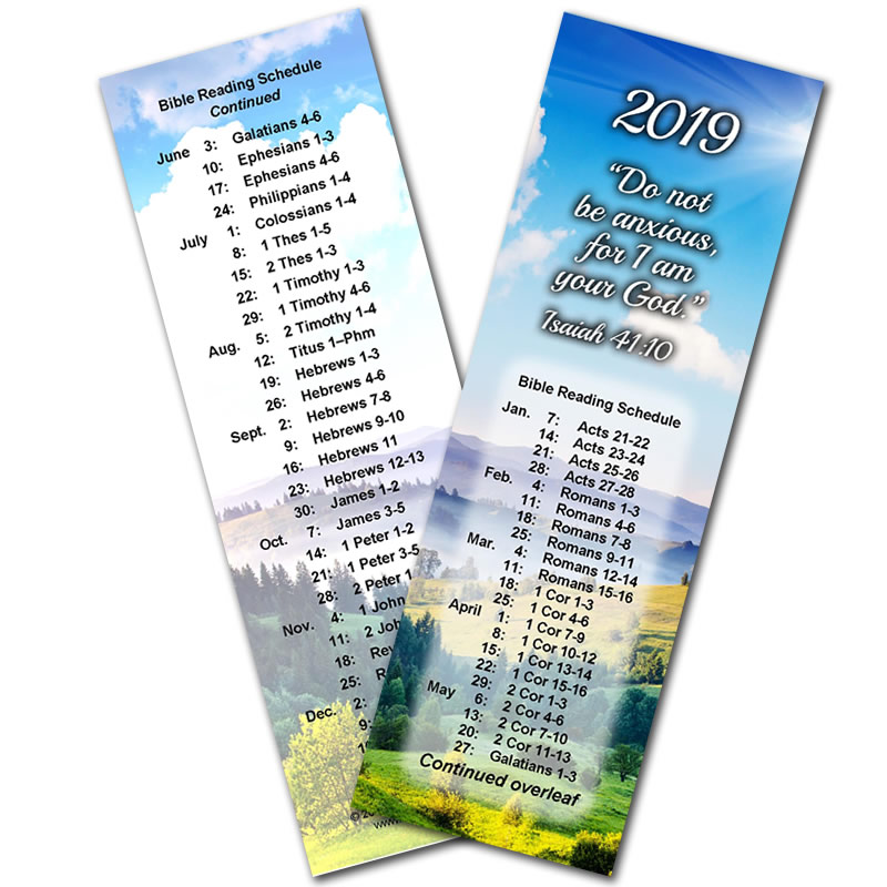 SAMPLE PACK 2019 Bible Reading Bookmarks Pack Of 10 Jehovah s sample-pack-2019-bible-reading-bookmarks-pack-of-10-jehovah-s