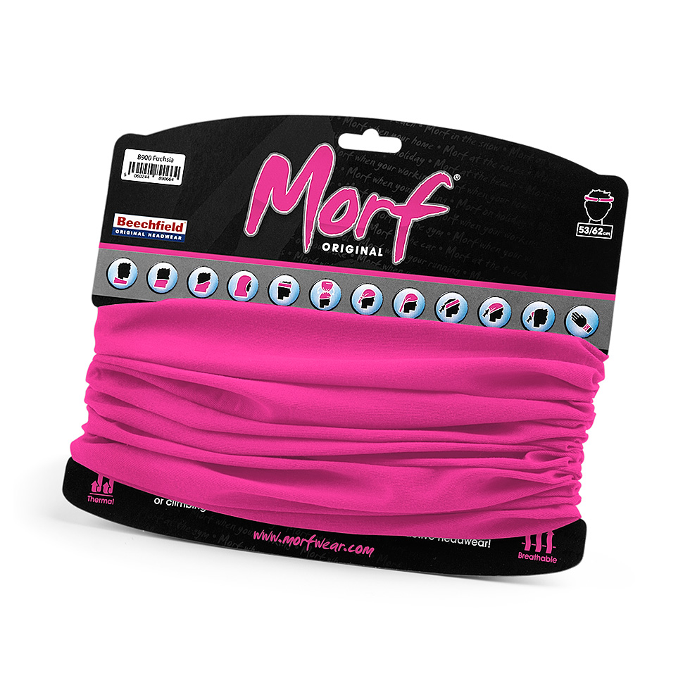 Morf Original - Multi Use Scarf  - Fuchsia