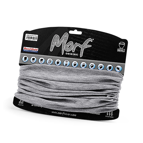 Morf Original - Multi Use Scarf  - HEATHER GREY