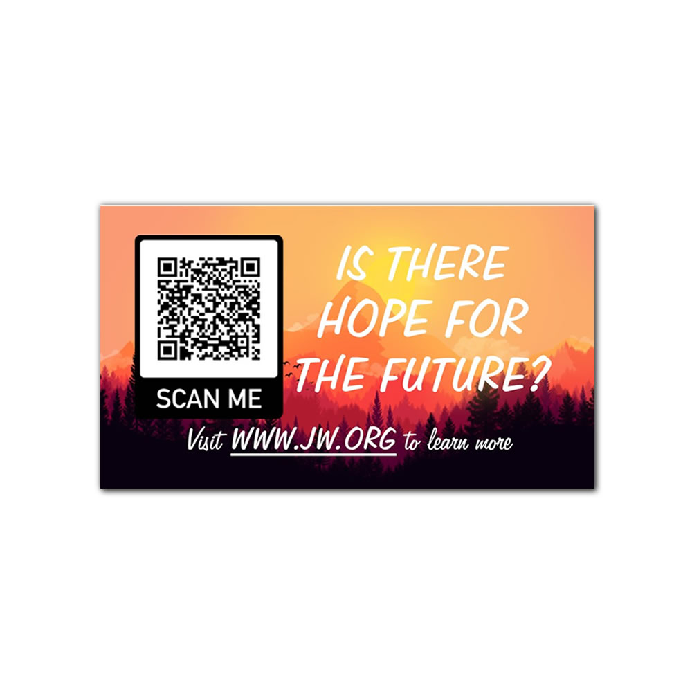 60 Stickers - Questions - JW.ORG QR Code  - Hope for Future