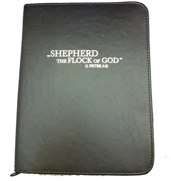 Vinyl - Elders Book, Zipped Black  - BLACK