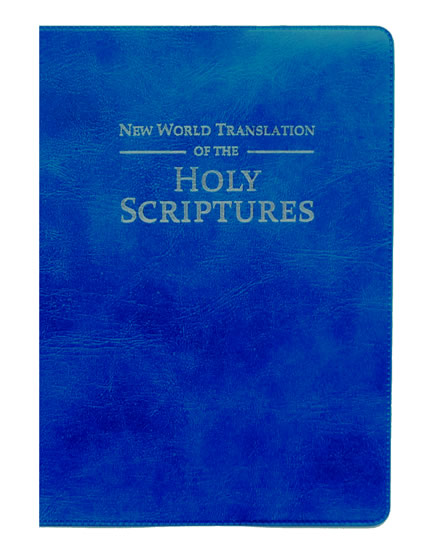 New 2013 Standard Bible - BLUE Vinyl Cover with Silver Embossing  - DARK BLUE / SILVER