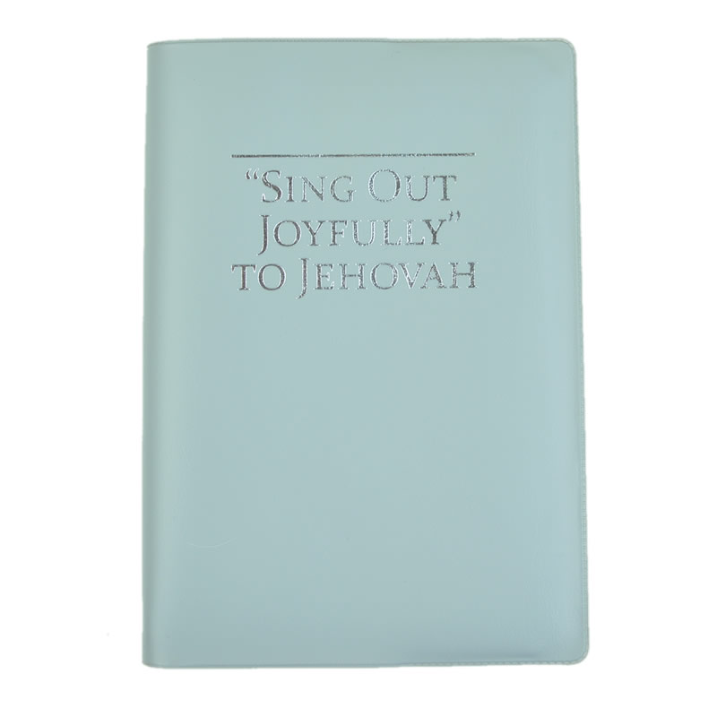Song Book Cover - Coloured - Sing Out Joyfully to Jehovah  - GREY / SILVER
