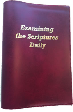 EXAMINING THE SCRIPTURES  - WINE