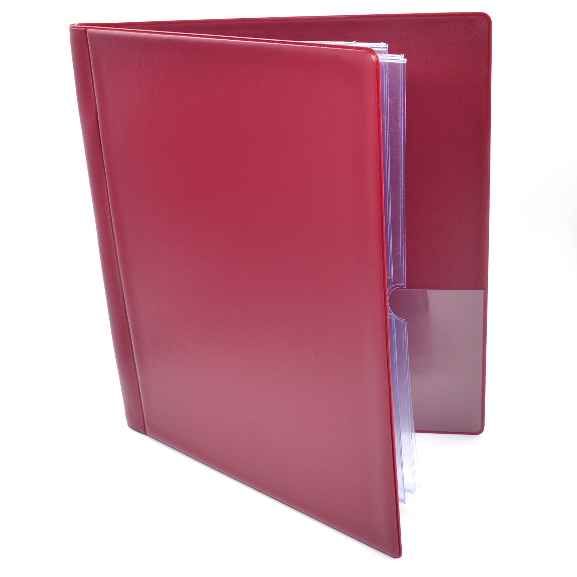 Literature Organiser - Magazine, Tract and Ministry Folder  - Burgundy